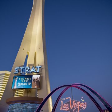 “Soar Above the Las Vegas Strip: Unleash Thrills at The STRAT Hotel, Casino and SkyPod!”